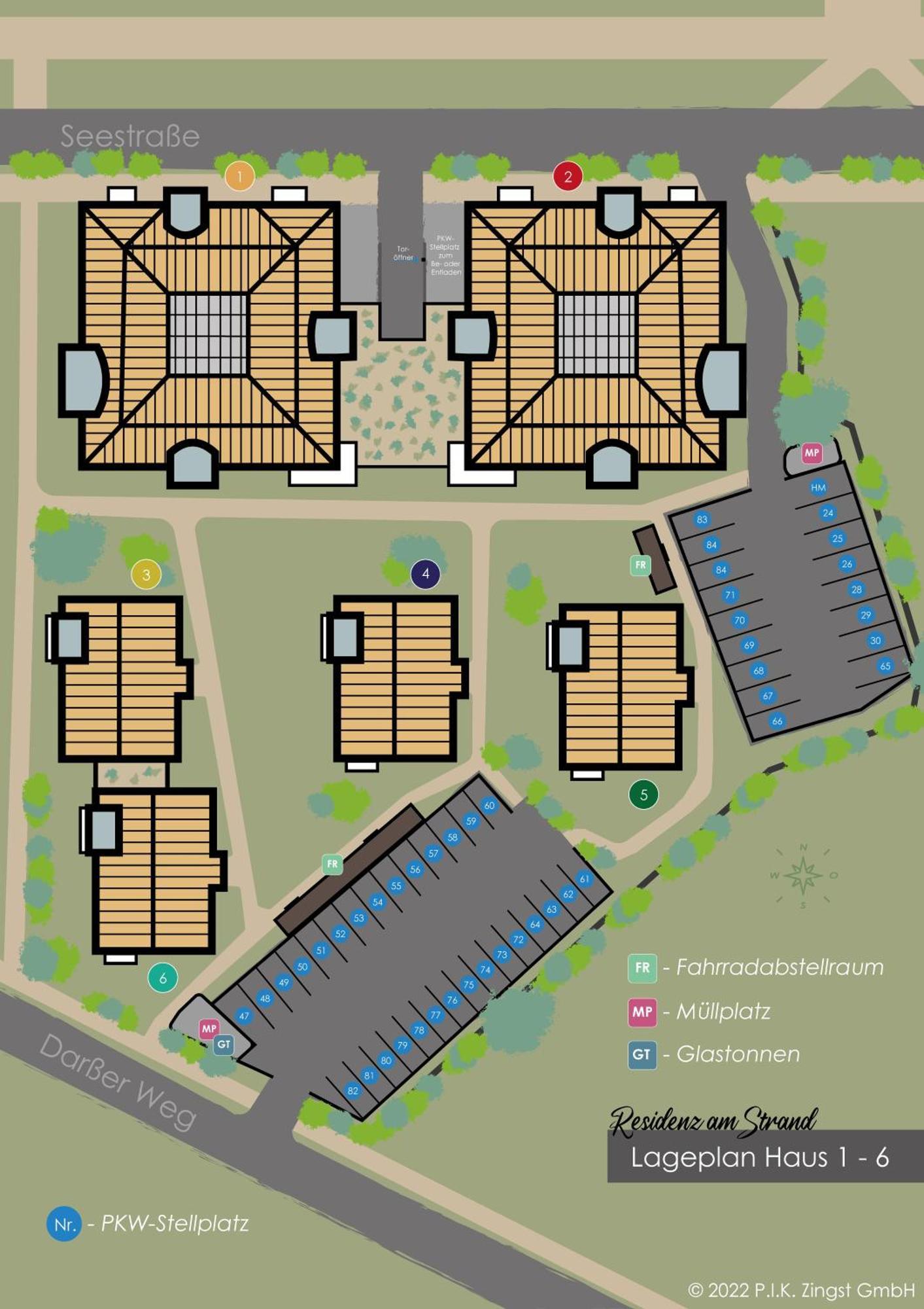 Residenz am Strand Wohnung 5-72 Ostseeheilbad Ostseeheilbad Zingst Exterior foto